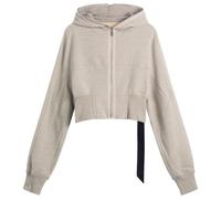 Rick Owens DRKSHDW Women's Collage Gimp Hoodie Grey Melange