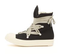 Rick Owens DRKSHDW Women's Denim Megalace Sneakers Black/Milk