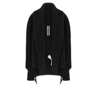 RICK OWENS 'Hooded Medium Wrap' Cardigan M