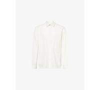 Rick Owens Mens Rick Owens Boxy-Fit Fog-Pocket Cotton Shirt Milk 38