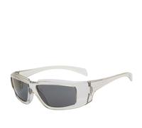 Rick Owens Men's Temple Sunglasses Transparent