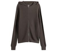 Rick Owens Men's Zipped Hoodie Drk Dust Medium