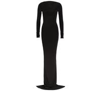 Rick Owens Temple Panelled Stretch-tulle Gown - Black - 40 (UK8 / S)