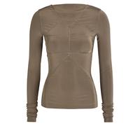 Rick Owens Temple Stretch-jersey top - Grey - 38 (UK6 / XS)