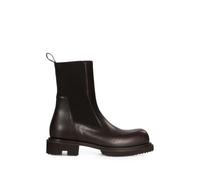 Rick Owens Tower Beatle Gabe boots in washed calf leather - Brown 40-41-42-43-44-45