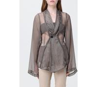 RICK OWENS Transparent Nylon Blazer - Size: 42 - female