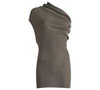 Rick Owens Women's Athena One Shoulder Top Dust Medium
