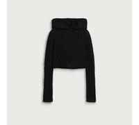 Rick Owens Women's Long Sleeve Crop Hood Top Black Small