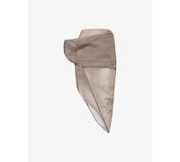 Rick Owens Womens Rick Owens Draped Asymmetric Mesh Midi Skirt Dust 6