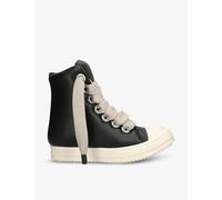Rick Owens Womens Rick Owens Jumbo Padded Leather High-Top Trainers Blk/White Eur 41 / 8 UK Women