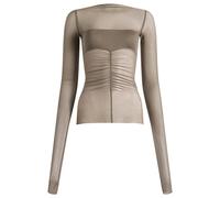 Rick Owens Women's Temple Top with Bandeau Dust IT 38