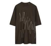 Rick Owens X Moncler Jumbo Embroidered Cotton T-shirt - Brown - M