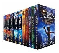 Rick Riordan Percy Jackson and Heroes of Olympus 10 Books Collection Set (The Lightning Thief, The Last Olympian, The Titan's Curse, Sea of Monsters, Battle of the Labyrinth, The Lost Hero & more)