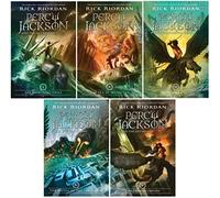 Rick Riordan PERCY JACKSON & THE OLYMPIANS Series Set Book 1-5