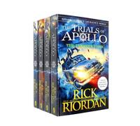 Rick riordan trials of apollo dark prophecy,4 Books Collection Set Paperback NEW