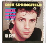 Rick Springfield - State of the heart (1985) / Vinyl single [Vinyl-Single 7'']
