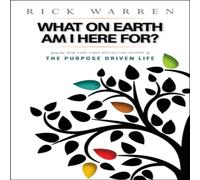 Rick Warren What on Earth Am I Here For? Purpose Driven Life Paperback Book in White Rick Warren White