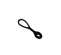 Rick Young Outdoors Universal Binocular/Camera Connection Straps: Short, Strong, Flexible Straps for Minimal Swing, Black, small 1.5"