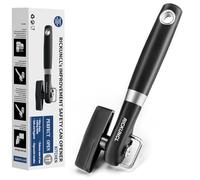 RICKUNCL Tin Opener, Safe Cut Can Openers, Manual Safety Tin Opener UK, Tin Openers for Arthritis Hands, No Sharp Edges with Soft Grips, Easy to Use & Storage - Can Openers That Work