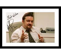 Ricky Gervais - The Office Formula Autograph Signed & Framed Photo