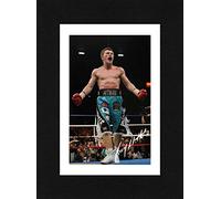 RICKY HATTON Signed 8x6 Inch Mounted Photo Print Pre Printed Signature Boxing - Autograph Gift, Ready To Be Framed