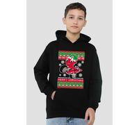 Ricky Zoom Motorbike Christmas Jumper Youth Kids Pull-Over Hoodie, Black Hasbro Black 7-8 Years