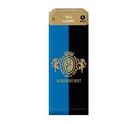 Rico 2.0 Strength Grand Concert Select Reeds for Bass Clarinet (Pack of 5)
