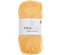 Rico Baby Cotton Soft DK 076 Yellow 50g