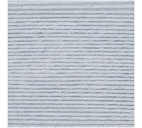 Rico baby cotton, soft, dk, colour: 051 smoky blue, soft blue baby wool, cotton-wool blend for knitting and crocheting.
