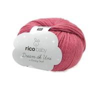 Rico Baby Dream DK Uni 019 Burgundy 50g