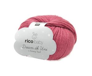 Rico Baby Dream DK Uni 019 Burgundy 50g