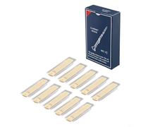 Rico Bb Clarinet Reeds,Thin Top Cut And Unfiled, Strength 1,1.5,2,2.3,3.5 Perfect For Your Instrument(2.5)