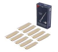 Rico Bb Clarinet Reeds,Thin Top Cut And Unfiled, Strength 1,1.5,2,2.3,3.5 Perfect For Your Instrument(1.5)