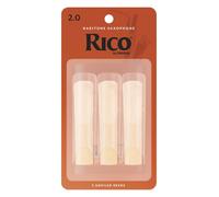 Rico by DAddario Baritone Saxophone Reeds 2 (3 Pack)
