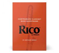 Rico by DAddario Contrabass Clarinet / Bass Sax Reeds 1.5 (10 Pack)
