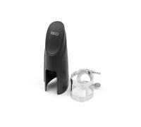 Rico Nickel Plated Ligature and Cap for Tenor Sax with Hard Rubber Mouthpieces