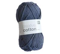 Rico Creative Cotton Aran 19 Night Blue