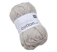 Rico Creative Cotton Aran 22 Silver Grey