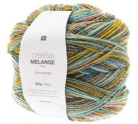 Rico Creative Melange Aran 003 Lilac-Turquoise