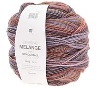 Rico Creative Melange Aran - Wonderball 015 Lilac-Orange