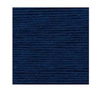 Rico Design, 50 g of crochet yarn, Creative Cotton Aran Fb. 35 marine, cotton, 85 m run length.