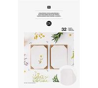 Rico Design A4 Blotting Paper for Flower Press, White, 32 Sheets