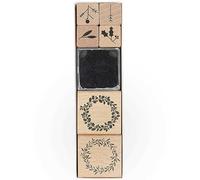 Rico Design Christmas mistletoe stamp set