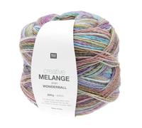 Rico Design Creative Melange Aran Wonderball 022 Pastel Wool Blend (51% Wool, 49% Polyacrylic) 200g/640m
