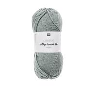 Rico Design Creative Silky Touch DK - 100 g - 100% Acrylic Wool Gris vert