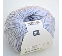 Rico Design Essentials Cotton DK Silver, 100%, Double