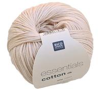 Rico Design Essentials Cotton DK Nature, 100%, 8 x 8 x 6 cm