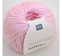 Rico Design Essentials Cotton DK Rose, 100%, 8 x 8 x 6 cm