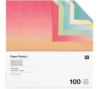 Rico Design Origami Duo Color, Linear Gradient FSC MIX, 15 x 15 cm, 100 Sheets