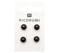 Rico Design Ricorumi Black Eyes, 8.5 mm